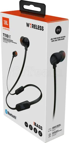 Photo de Ecouteurs intra-auriculaires Bluetooth JBL Tune 110BT (Noir)