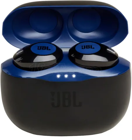 Photo de Ecouteurs intra-auriculaires Bluetooth JBL Tune 120 TWS (Bleu)
