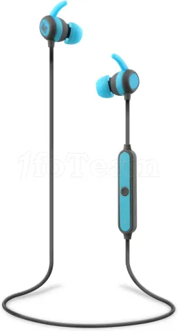 Photo de Ecouteurs intra-auriculaires Bluetooth T'nB Be Color (Bleu)