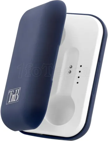 Photo de Ecouteurs intra-auriculaires Bluetooth T'nB TWS Shiny (Bleu)