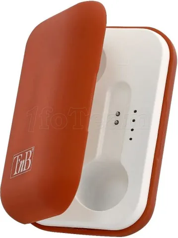Photo de Ecouteurs intra-auriculaires Bluetooth T'nB TWS Shiny (Rouge)