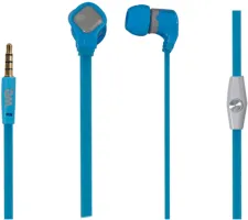 Photo de Ecouteurs intra-auriculaires Colorés WE avec micro (Bleu)