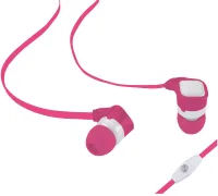 Photo de Ecouteurs intra-auriculaires Colorés WE avec micro (Rose)