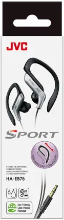 Photo de Ecouteurs intra-auriculaires JVC HA-EB75 (Noir/Argent)