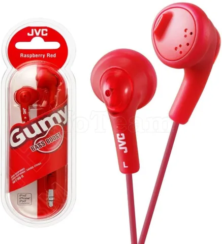 Photo de Ecouteurs intra-auriculaires JVC HA-F160 (Rouge)