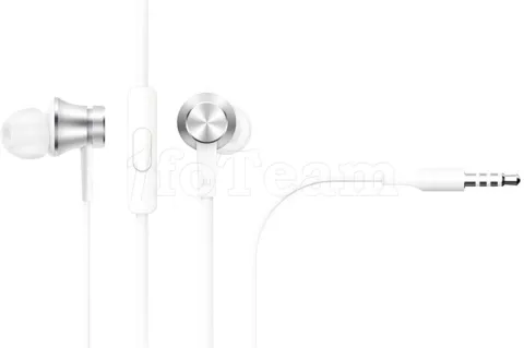 Photo de Ecouteurs intra-auriculaires Xiaomi Mi Piston Basic (Argent)