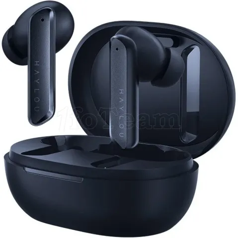 Photo de Ecouteurs sans fil Bluetooth Xiaomi Haylou W1 Earbuds True Wireless (Bleu)