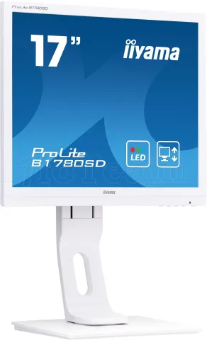 Photo de Ecran 17" Iiyama ProLite B1780SD-W1 SXGA (Blanc)