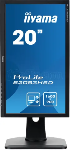 Photo de Ecran 20" Iiyama ProLite B2083HSD-B1 HD+ (Noir)