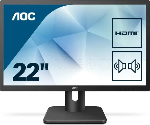 Photo de Ecran 22" AOC 22E1D Full HD