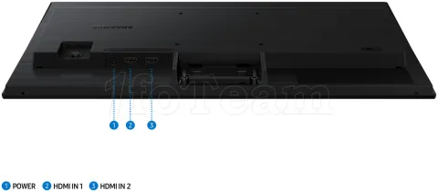 Photo de Ecran 22" Samsung Essential S3 S32GF Full HD 120Hz (Noir)