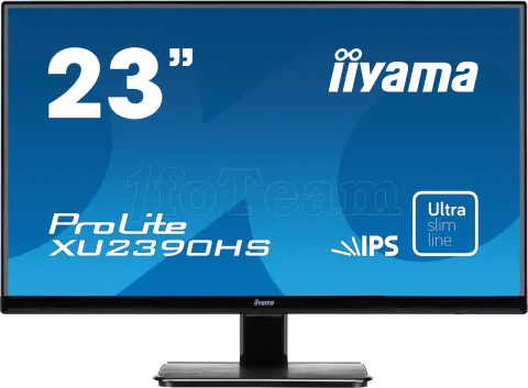 Photo de Ecran 23" Iiyama ProLite XU2390HS-B1 Full HD (Noir)