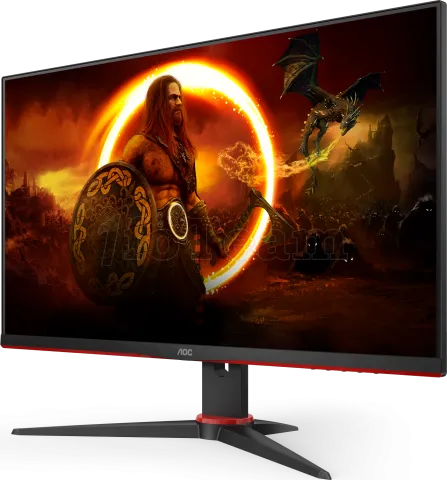 Photo de Ecran 24" AOC 24G2AE/BK Full HD (Noir) 144Hz