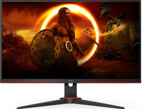 Photo de Ecran 24" AOC Gaming 24G2SPAE Full HD (Noir) 165Hz