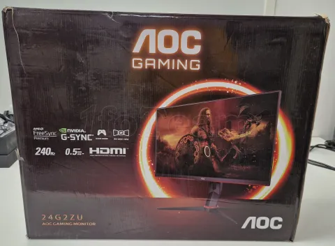 Photo de Ecran 24" AOC Gaming 24G2ZU/BK Full HD (Noir) 240Hz - SN VGUP1JA000300 - ID 200829