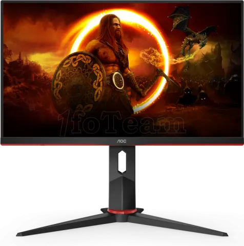 Photo de Ecran 24" AOC Gaming 24G2ZU/BK Full HD (Noir) 240Hz