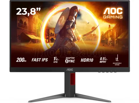 Photo de Ecran 24" AOC Gaming 24G4HX Full HD 200Hz (Noir)