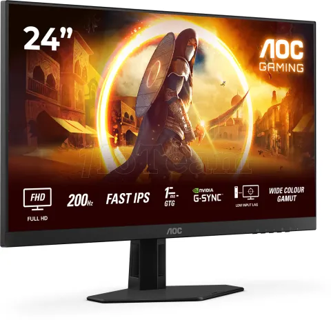 Photo de Ecran 24" AOC Gaming Q24G4XE Quad HD 180Hz (Noir)