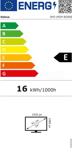 Photo de Ecran 24" Dahua B200S Full HD (Noir)