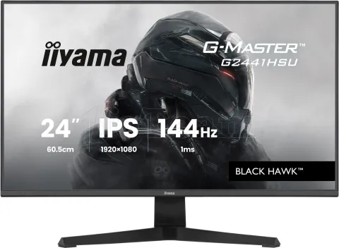 Photo de Ecran 24" Iiyama G-Master Black Hawk G2441HSU-B1 Full HD 144Hz (Noir)