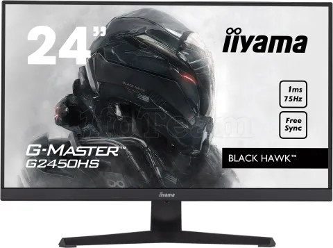 Photo de Ecran 24" Iiyama G-Master Black Hawk G2450HS-B1 Full HD (Noir)