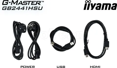 Photo de Ecran 24" Iiyama G-Master Black Hawk GB2441HSU-B1 Full HD 144Hz (Noir)
