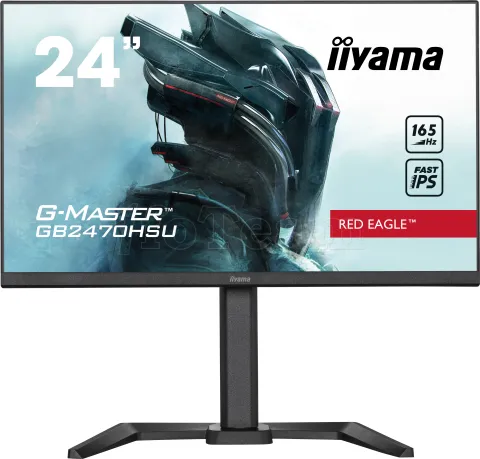 Photo de Ecran 24" Iiyama G-Master Red Eagle GB2470HSU-B5 Full HD (Noir) 165Hz