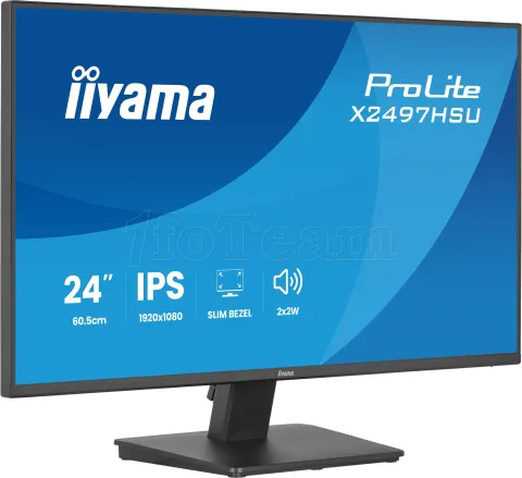 Photo de Ecran 24" Iiyama ProLite X2497HSU-B1 Full HD 120Hz (Noir)