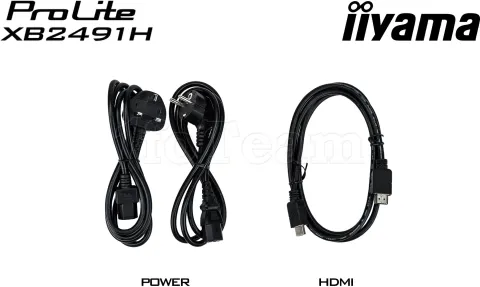 Photo de Ecran 24" Iiyama ProLite XB2491H-B1 Full HD 120Hz (Noir)
