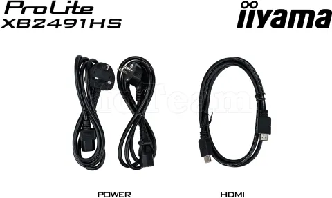 Photo de Ecran 24" Iiyama ProLite XB2491HS-B1 Full HD 120Hz (Noir)