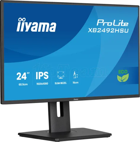 Photo de Ecran 24" Iiyama ProLite XB2492HSU-B1 Full HD 120Hz (Noir)