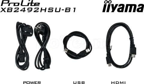 Photo de Ecran 24" Iiyama ProLite XB2492HSU-B1 Full HD 120Hz (Noir)