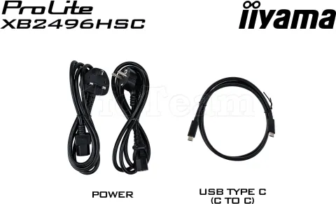 Photo de Ecran 24" Iiyama ProLite XB2496HSC-B1 Full HD 144Hz (Noir)