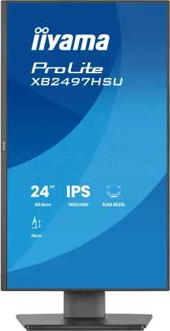 Photo de Ecran 24" Iiyama ProLite XB2497HSU-B1 Full HD 120Hz (Noir)