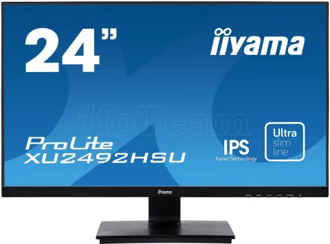 Photo de Ecran 24" Iiyama ProLite XU2492HSU-B1 Full HD (Noir)