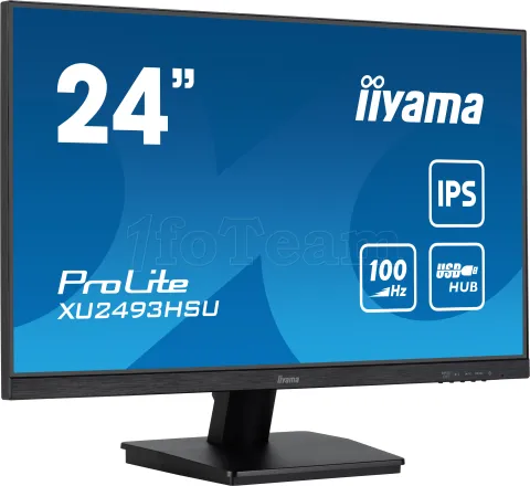 Photo de Ecran 24" Iiyama ProLite XU2493HSU-B6 Full HD (Noir) 100Hz