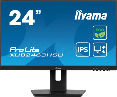 Photo de Ecran 24" Iiyama ProLite XUB2463HSU-B1 Full HD (Noir) 100Hz