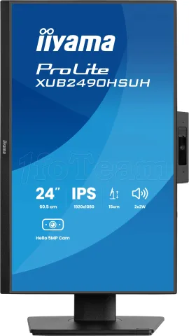 Photo de Ecran 24" Iiyama ProLite XUB2490HSUH-B2 Full HD 100Hz (Noir)
