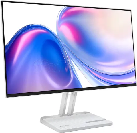 Photo de Ecran 24" Lenovo L24-45 Full HD 144Hz (Blanc)
