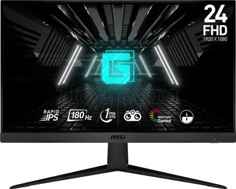 Photo de Ecran 24" MSI Gaming G2412F Full HD 180Hz (Noir)