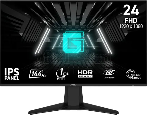 Photo de Ecran 24" MSI Gaming G242L E14 Full HD 144Hz (Noir)