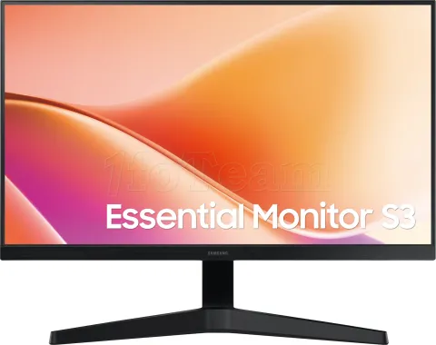 Photo de Ecran 24" Samsung Essential Monitor S3 S33GF Full HD 100Hz (Noir)