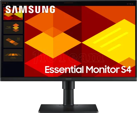 Photo de Ecran 24" Samsung Essential S4 S40GDS Full HD 100Hz (Noir)