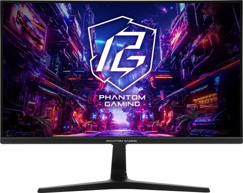 Photo de Ecran 25" ASRock Phantom Gaming PG25FFT Full HD 180Hz (Noir)