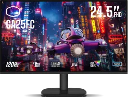 Photo de Ecran 25" Cooler Master GA25FC Full HD 120Hz (Noir)