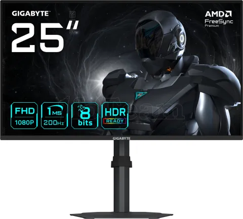 Photo de Ecran 25" Gigabyte G25F2 Full HD 200Hz (Noir)