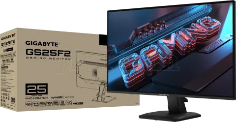 Photo de Ecran 25" Gigabyte GS25F2 Full HD 200Hz (Noir)