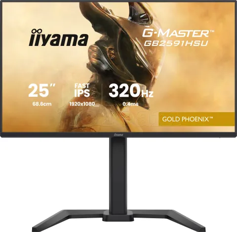 Photo de Ecran 25" Iiyama G-Master Gold Phoenix GB2591HSU-B1 Quad HD 320Hz (Noir)