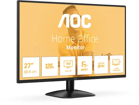 Photo de Ecran 27" AOC B3 27B31H Full HD 120Hz (Noir)