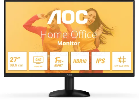 Photo de Ecran 27" AOC B3 Series Q27B35E Quad HD 100Hz (Noir)